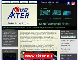 Zabava, www.akter.eu