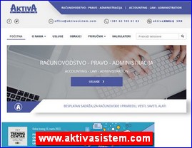 Knjigovodstvo, računovodstvo, www.aktivasistem.com