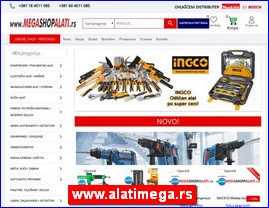 Industrija, zanatstvo, alati, Srbija, www.alatimega.rs