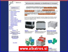 Plastika, guma, ambalaža, www.albatros.si