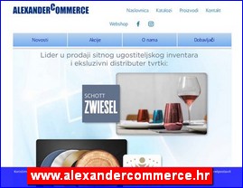 Ugostiteljska oprema, oprema za restorane, posue, www.alexandercommerce.hr