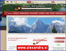 Hoteli, moteli, hosteli,  apartmani, smeštaj, www.alexandra.si