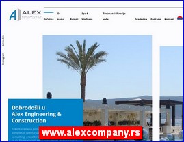 Sanitarije, vodooprema, www.alexcompany.rs