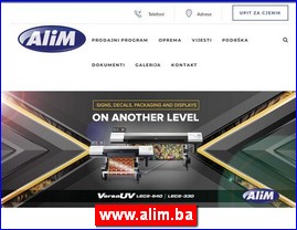 Alati, industrija, zanatstvo, www.alim.ba