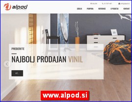 Podne obloge, parket, tepisi, www.alpod.si