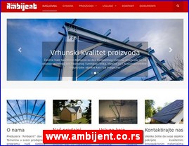 Građevinarstvo, građevinska oprema, građevinski materijal, www.ambijent.co.rs