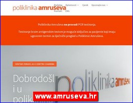 Ordinacije, lekari, bolnice, banje, laboratorije, www.amruseva.hr