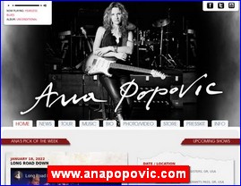 Muziari, bendovi, folk, pop, rok, www.anapopovic.com