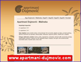 Hoteli, smeštaj, Hrvatska, www.apartmani-dujmovic.com