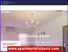 Hoteli, smeštaj, Hrvatska, www.apartmaniklickovic.com