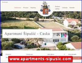 Hoteli, smeštaj, Hrvatska, www.apartments-sipusic.com