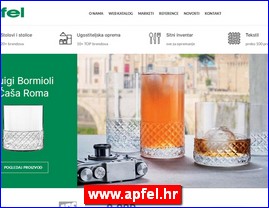 Ugostiteljska oprema, oprema za restorane, posue, www.apfel.hr