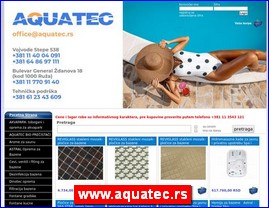 Sanitarije, vodooprema, www.aquatec.rs