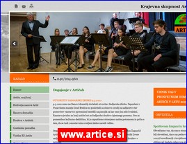 Gradovi, regije  , www.artice.si