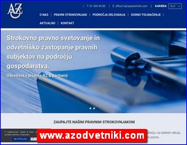 Advokati, advokatske kancelarije, www.azodvetniki.com