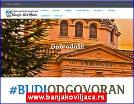 Ordinacije, lekari, bolnice, banje, laboratorije, www.banjakoviljaca.rs