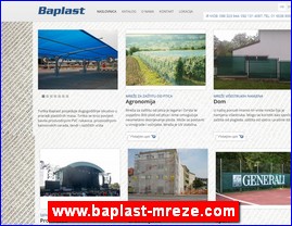 Sportska oprema, www.baplast-mreze.com