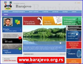 Gradovi, regije  , www.barajevo.org.rs