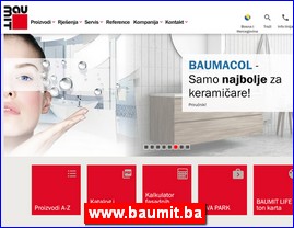 Građevinarstvo, građevinska oprema, građevinski materijal, www.baumit.ba