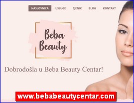 Frizeri, saloni lepote, kozmetiki saloni, www.bebabeautycentar.com