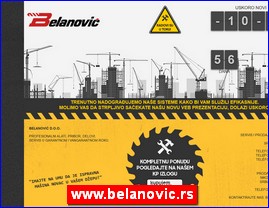 Industrija, zanatstvo, alati, Srbija, www.belanovic.rs