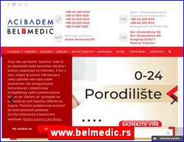 Ordinacije, lekari, bolnice, banje, Srbija, www.belmedic.rs