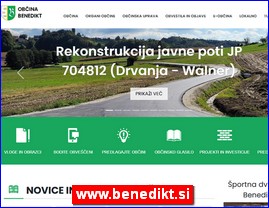 Gradovi, regije  , www.benedikt.si