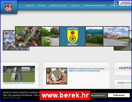 Gradovi, regije  , www.berek.hr