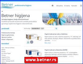 Higijenska oprema, www.betner.rs