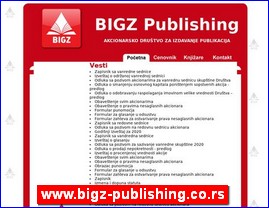Knjievnost, knjige, izdavatvo, www.bigz-publishing.co.rs