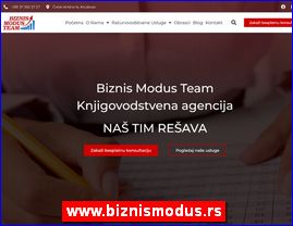 Knjigovodstvena agencija, knjigovodstvo, raunovodstvene usluge, raunovodstvo, otvaranje firme, administrativne usluge, knjigovodstvene usluge, obraun zarada, kadrovsko upravljanje, poresko savetovanje, poslovno savetovanje, finansijski konsalting, izrada biznis planova, Kruevac, Biznis Modus Team, www.biznismodus.rs