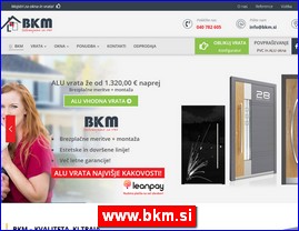 PVC, aluminijumska stolarija, www.bkm.si