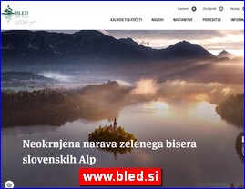 Gradovi, regije  , www.bled.si