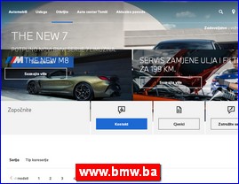 Automobili, www.bmw.ba