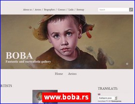 Galerije slika, slikari, ateljei, slikarstvo, www.boba.rs