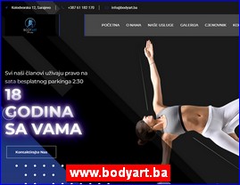 Frizeri, saloni lepote, kozmetiki saloni, www.bodyart.ba