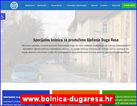 Ordinacije, lekari, bolnice, banje, laboratorije, www.bolnica-dugaresa.hr