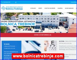 Ordinacije, lekari, bolnice, banje, laboratorije, www.bolnicatrebinje.com