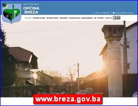 Gradovi, regije  , www.breza.gov.ba