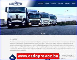 Automobili, www.cadoprevoz.ba