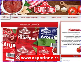 Voe, povre, prerada hrane, www.caporione.rs