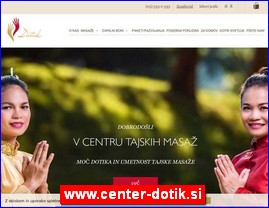 Frizeri, saloni lepote, kozmetiki saloni, www.center-dotik.si