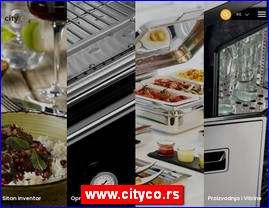Ugostiteljska oprema, oprema za restorane, posue, www.cityco.rs