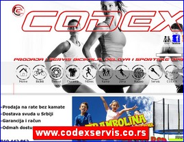 Fitnes, fitness centri, teretane, www.codexservis.co.rs