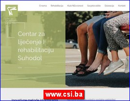 Ordinacije, lekari, bolnice, banje, laboratorije, www.csi.ba