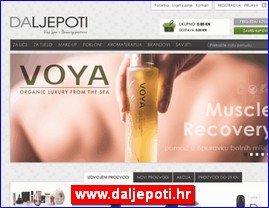 Frizeri, saloni lepote, kozmetiki saloni, www.daljepoti.hr