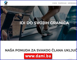 Sportski klubovi, atletika, atletski klubovi, gimnastika, gimnastički klubovi, aerobik, pilates, Yoga, www.dami.ba