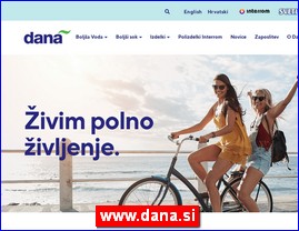 Sokovi, bezalkoholna pića, kafa, www.dana.si