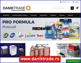 Higijenska oprema, www.daniktrade.rs