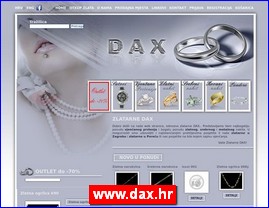 Zlatare, zlato, zlatarstvo, nakit, satovi, www.dax.hr